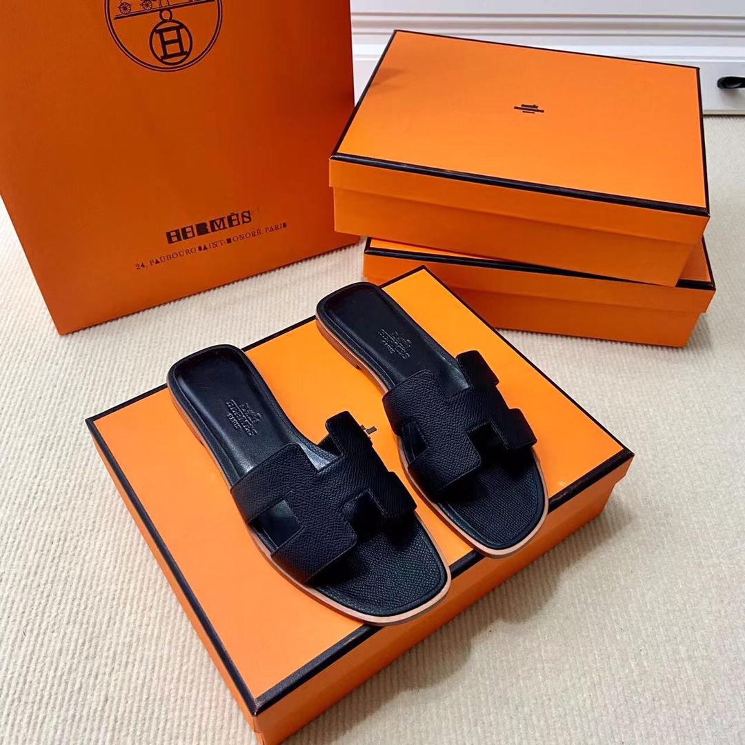 에르메스 올수공 오란 슬리퍼 샌들 앱송 47